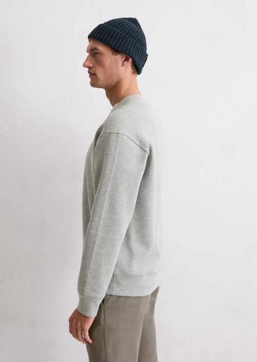 DfC Sweatshirt relaxed — Cloudy Grey Melange