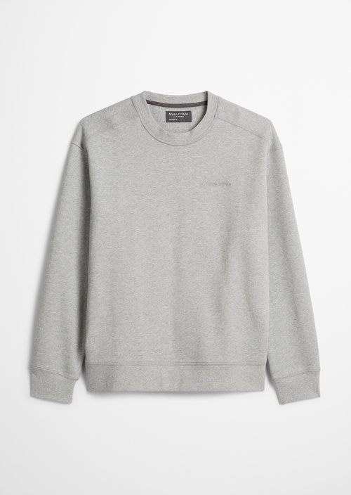 DfC Sweatshirt relaxed — Cloudy Grey Melange