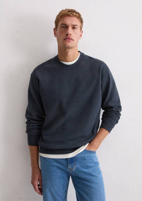 DfC Sweatshirt relaxed Dark Navy in Frontalansicht