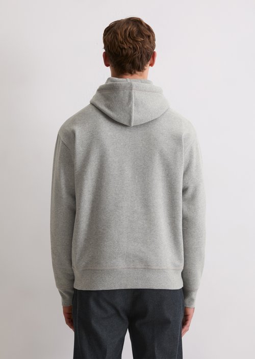 DfC Hoodie relaxed — Cloudy Grey Melange