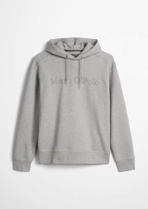 DfC Hoodie relaxed — Cloudy Grey Melange