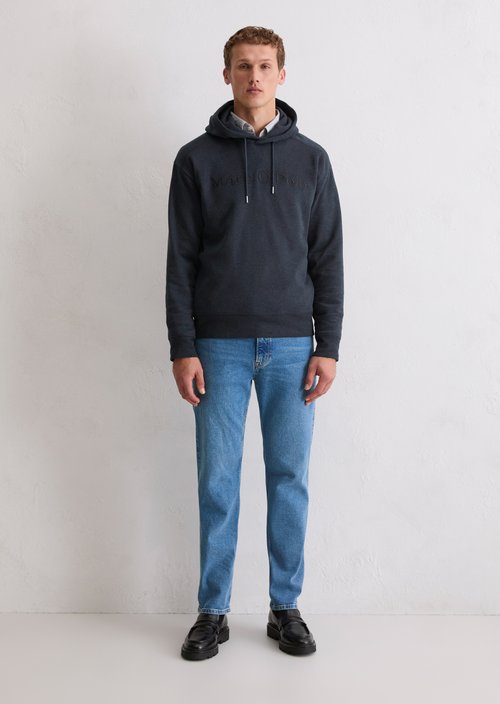 DfC Hoodie relaxed — Dark Navy