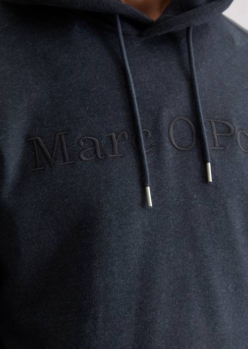 DfC Hoodie relaxed Dark Navy in detail view