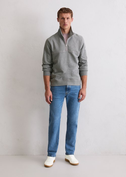 DfC Sweatroyer regular — Cloudy Grey Melange