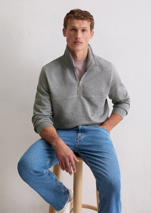 DfC Sweatroyer regular — Cloudy Grey Melange