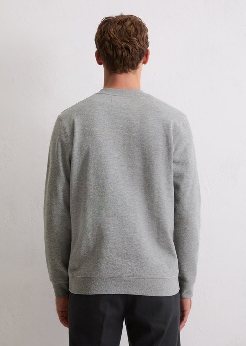 DfC Sweatshirt regular — Cloudy Grey Melange
