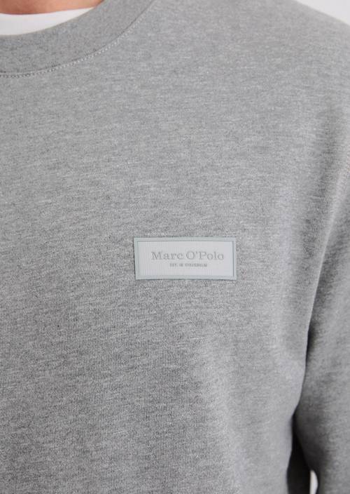 DfC Sweatshirt regular Cloudy Grey Melange in detail view