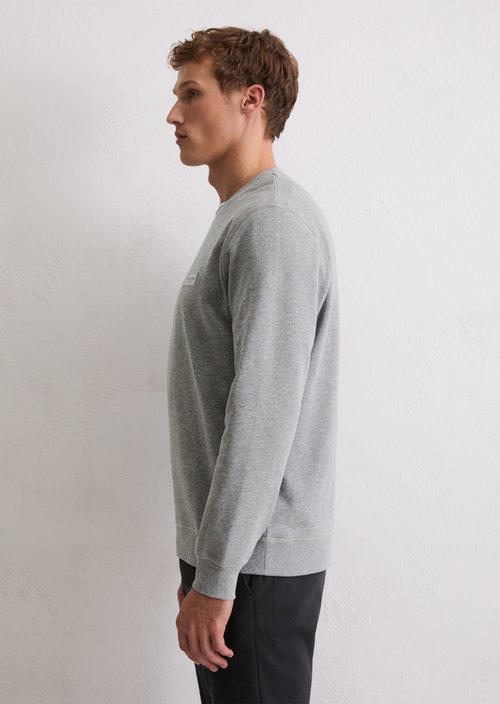DfC Sweatshirt regular — Cloudy Grey Melange