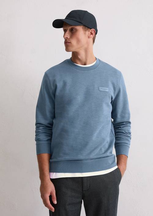 DfC Sweatshirt regular Stormy Blue in front view