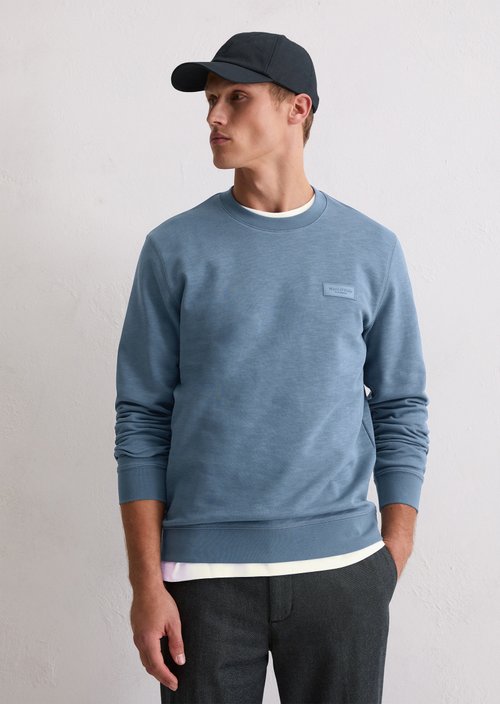 DfC Sweatshirt regular — Stormy Blue