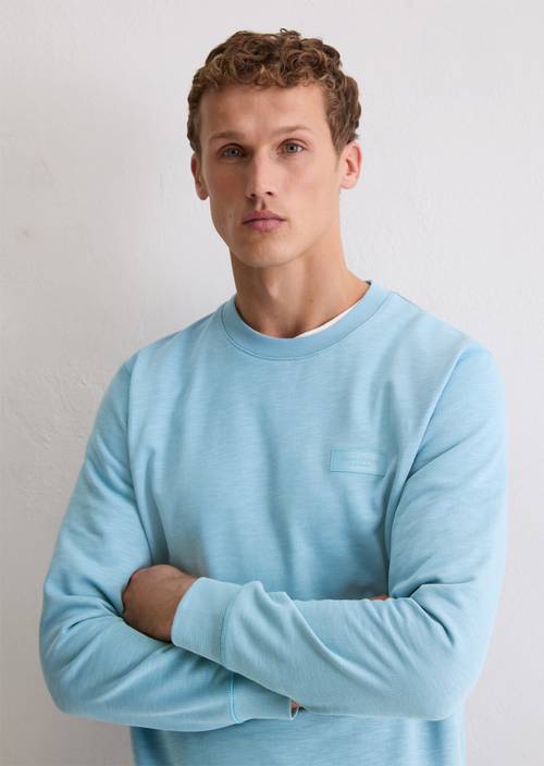 DfC Sweatshirt regular Blue Dawn in front view