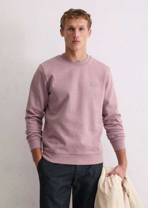 DfC Sweatshirt regular Violet Mauve in front view