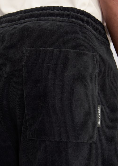 DfC corduroy sweatpants regular — Dark Navy