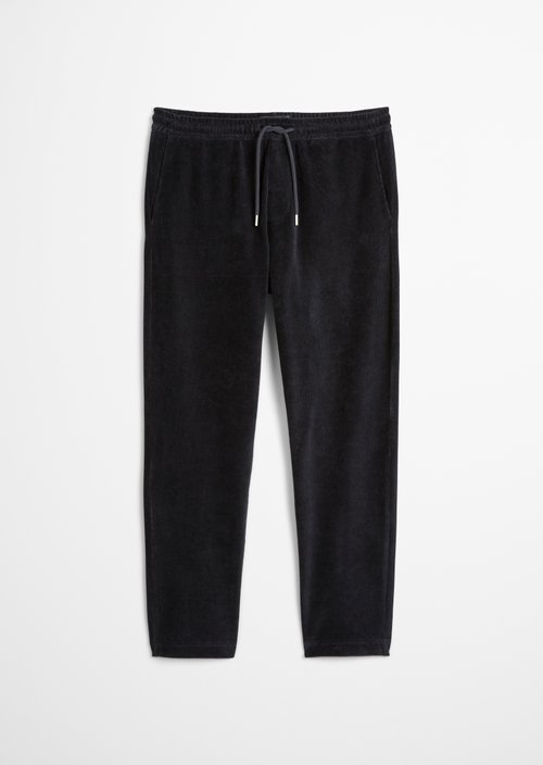 DfC corduroy sweatpants regular — Dark Navy