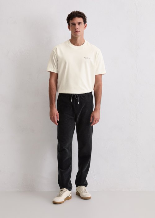 DfC corduroy sweatpants regular — Dark Navy