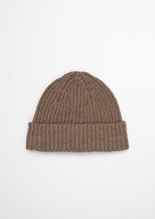 Bouclé knitted hat — Pavestone