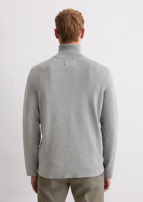 Troyer regular — Cloudy Grey Melange (alternate view)