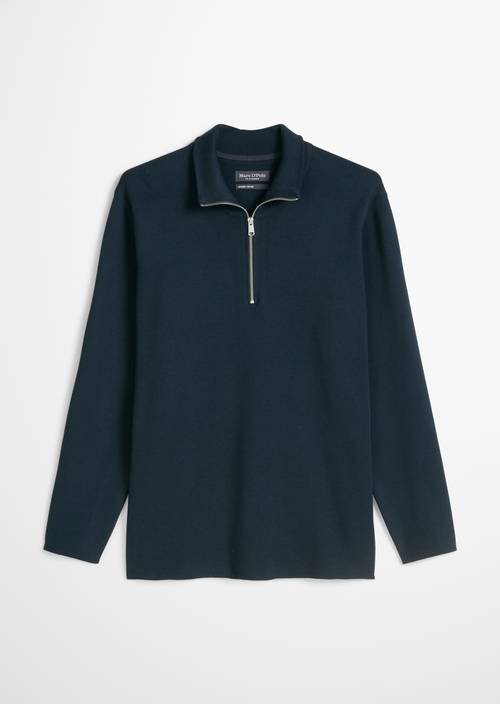 Troyer regular Dark Navy en vista aislada sin modelo