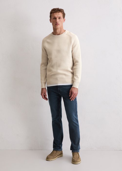 Sweater regular — Light Oat