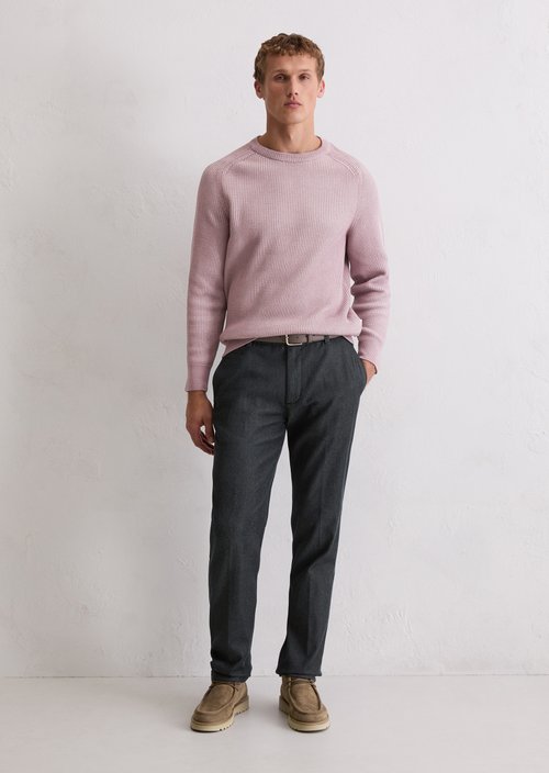 Sweater regular — Violet Mauve