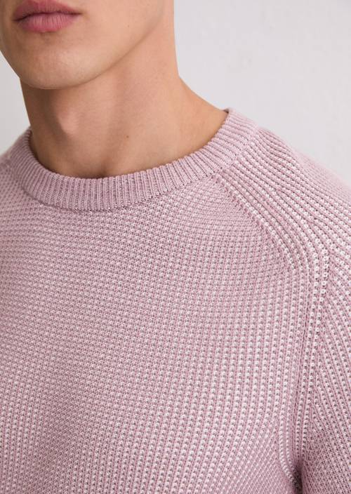 Pullover regular Violet Mauve in Detailansicht