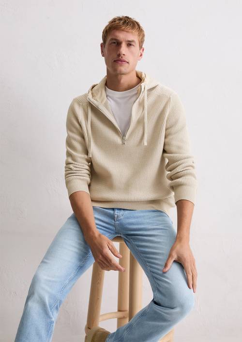 Kapuzen-Troyer regular Light Oat in Frontalansicht