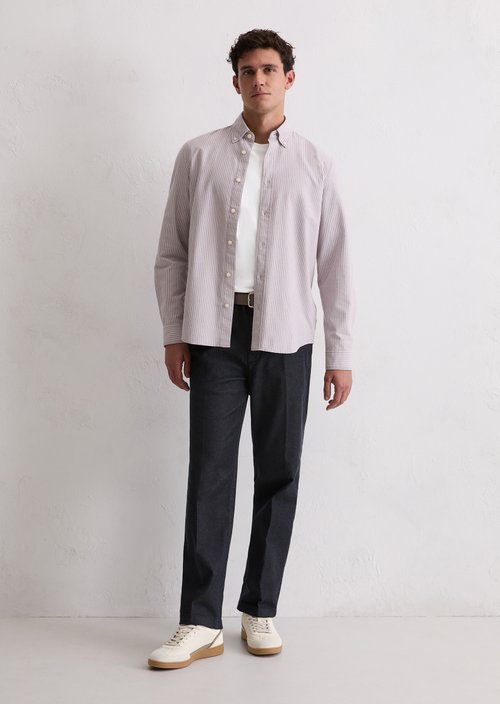 Oxford shirt regular — Bright Pink