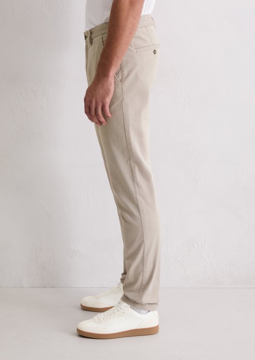 Pants model Stig Jogger shaped — Medium Beige