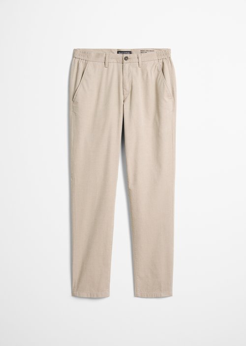 Pants model Stig Jogger shaped — Medium Beige