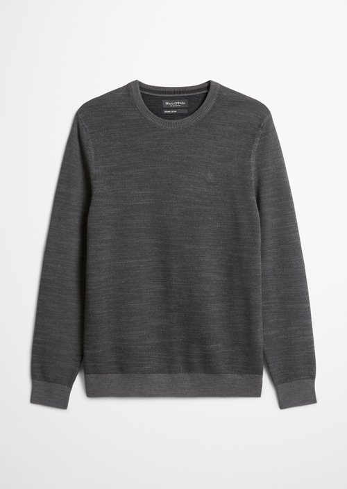 Sweater regular — Dark Grey Melange