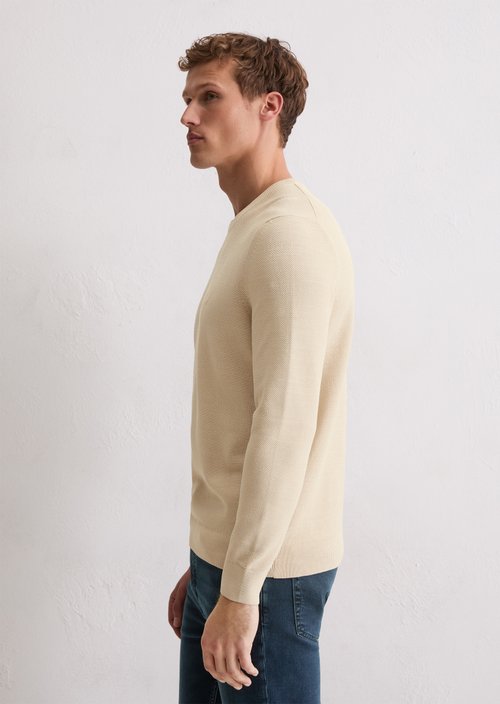 Sweater regular — Light Oat