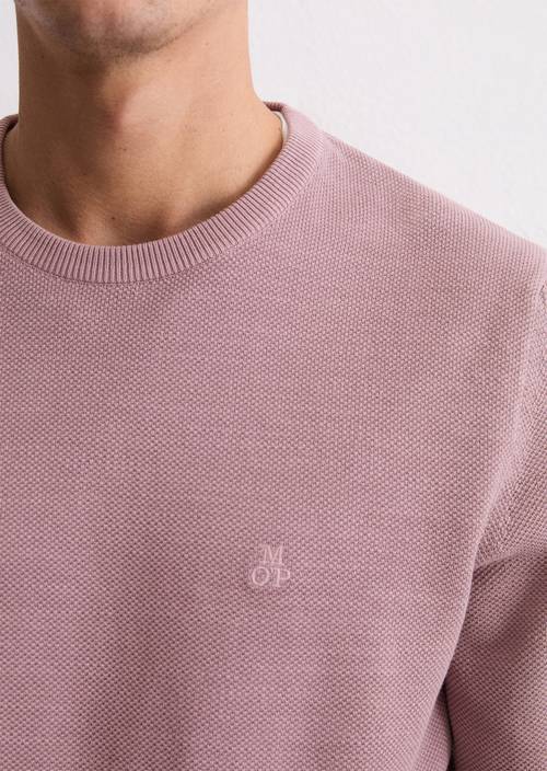 Sweater regular Violet Mauve in detail view