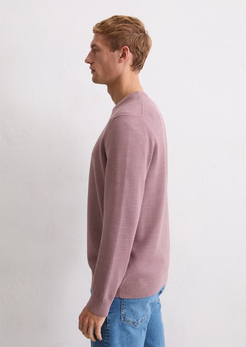Sweater regular — Violet Mauve
