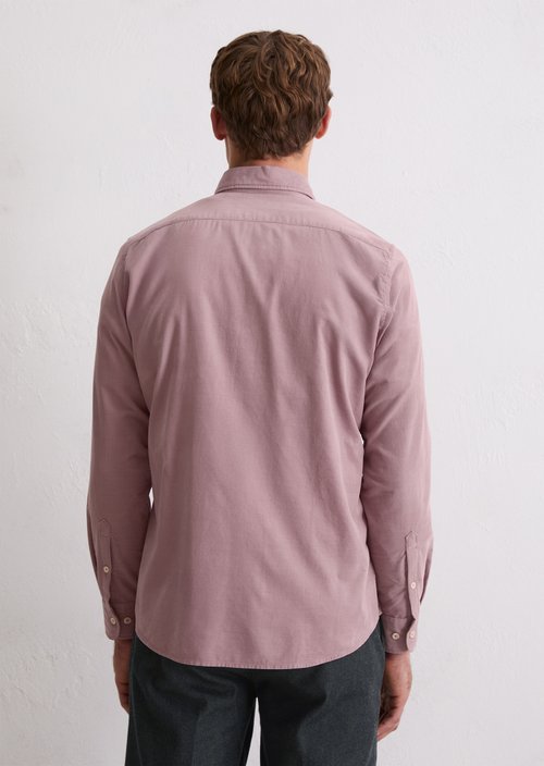 Corduroy shirt shaped — Violet Mauve