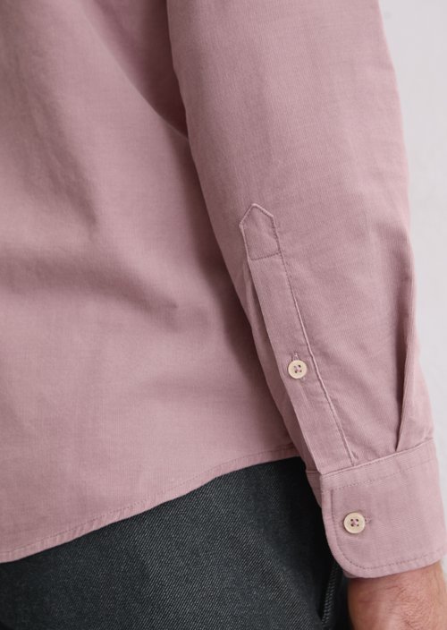 Corduroy shirt shaped — Violet Mauve