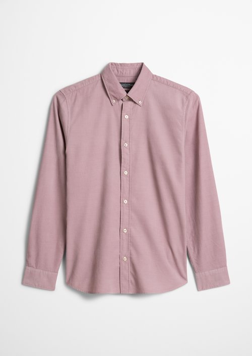 Corduroy shirt shaped — Violet Mauve