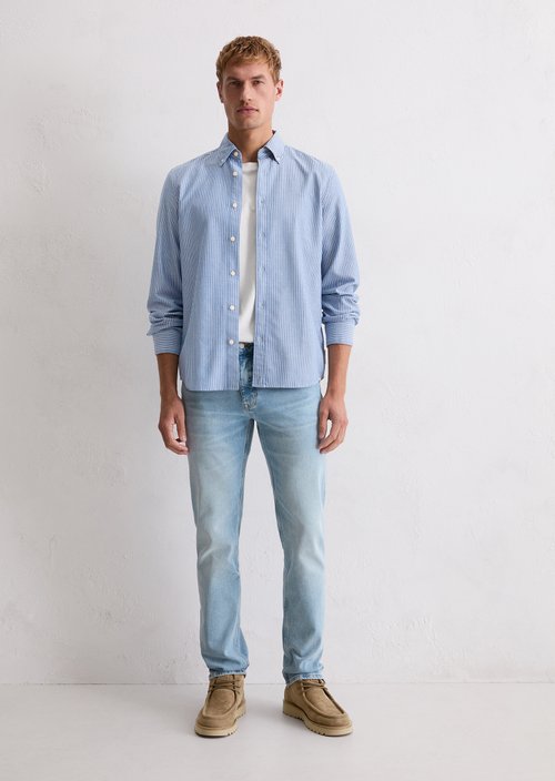 Oxford shirt regular — Dark Blue