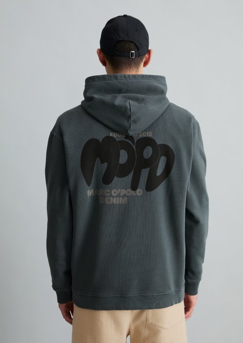 Hoodie relaxed — Peppercorn Grey
