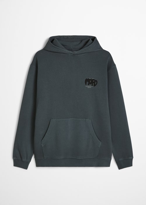 Hoodie relaxed — Peppercorn Grey