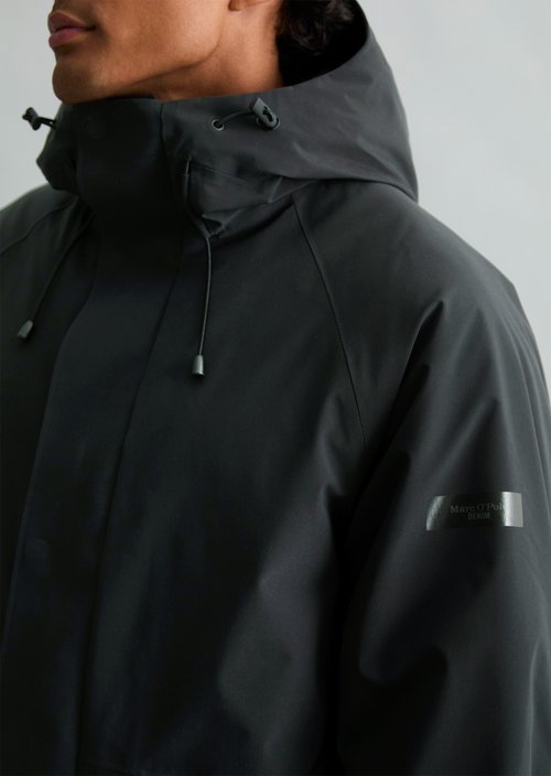 Regular-Fit Performance Jacket — Black