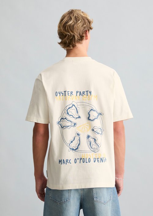 Crayfish Capsule T-Shirt — Silky White
