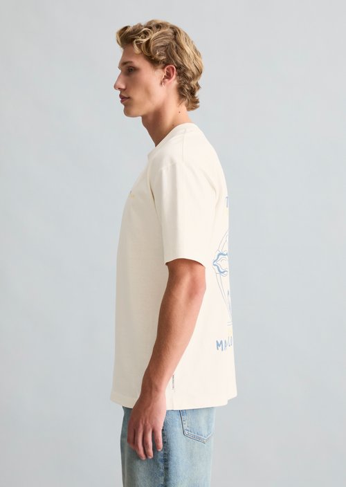 Crayfish Capsule T-Shirt — Silky White