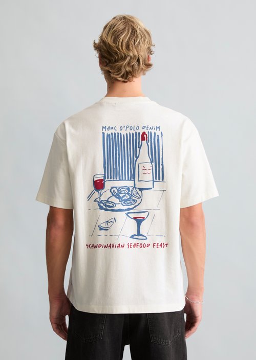 Relaxed T-shirt — Silky White