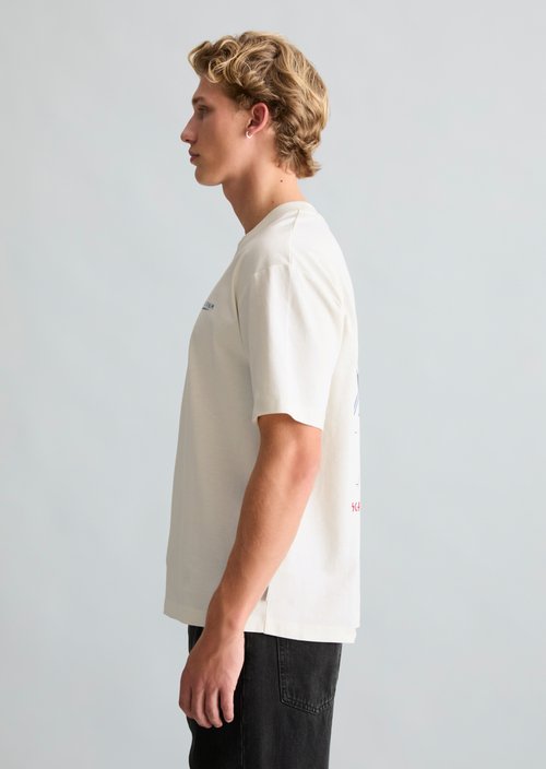Relaxed T-shirt — Silky White