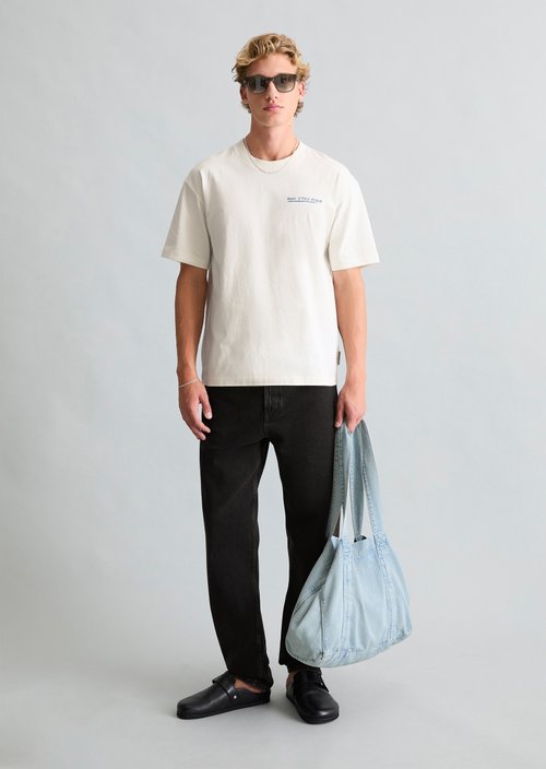 Relaxed T-shirt — Silky White