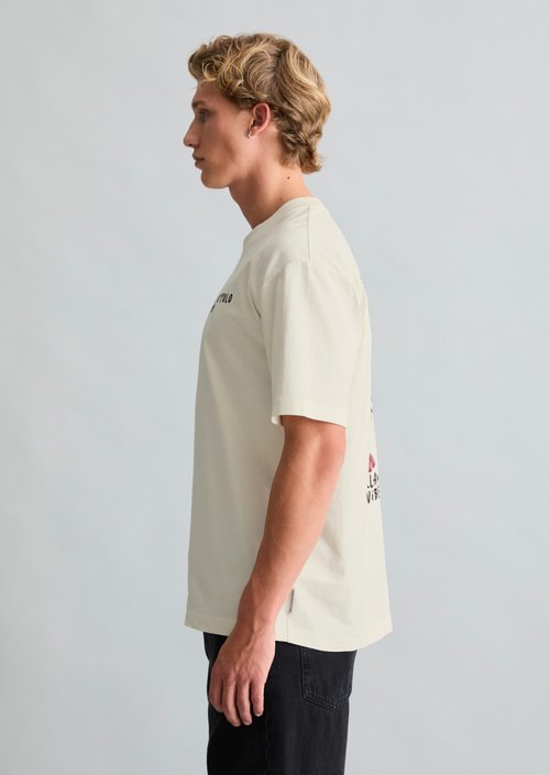 Crayfish Capsule T-Shirt — Silky White