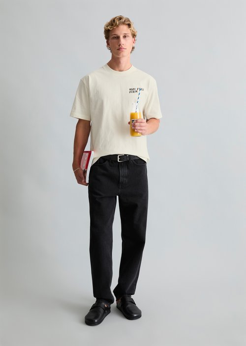 Crayfish Capsule T-Shirt — Silky White