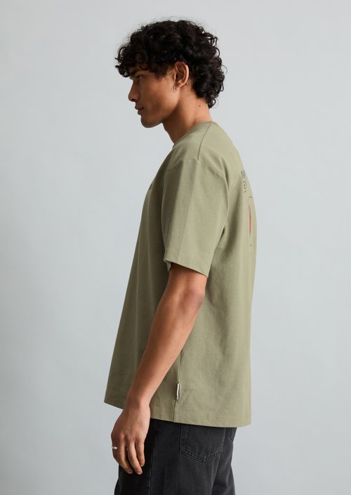 Crayfish Capsule T-Shirt — Chalky Sage