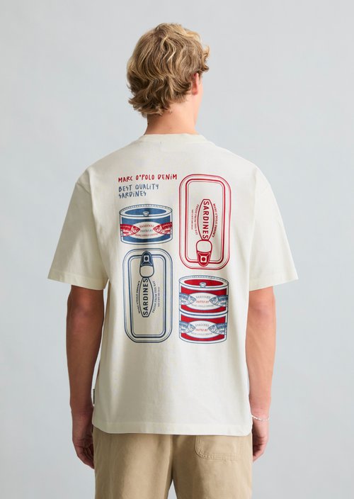 Crayfish Capsule T-Shirt — Silky White