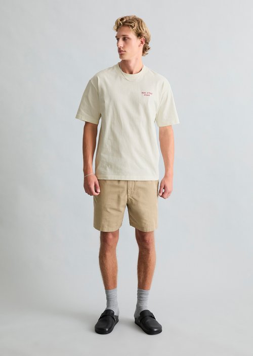 Crayfish Capsule T-Shirt — Silky White